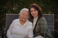 Mit meiner lieben Oma